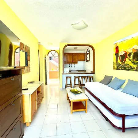 Cozy One Bedroom Apartment, Pool, Next Restaurants, Shops And The Beach In Tenerife South 아데제